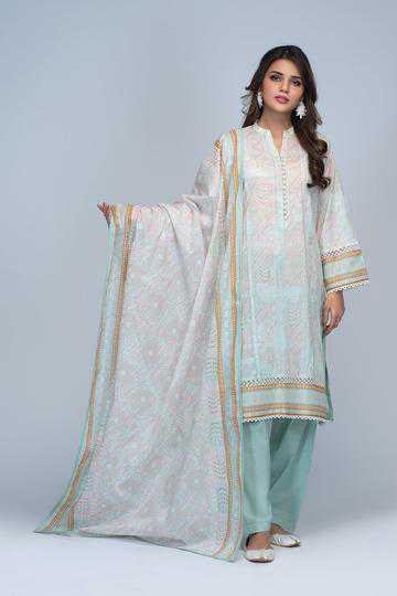 Bonanza Satrangi ASO213P56A L Green Summer Collection 2021